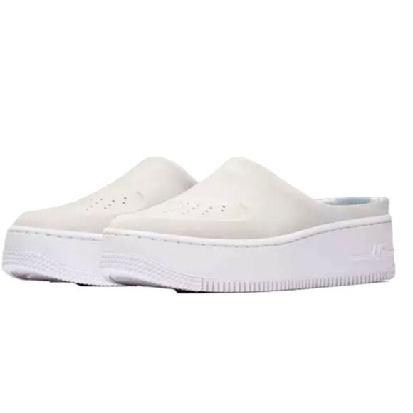 Nike Air Force 1 Lover XX Slip-On Mule Sneaker- Off White - Picture 1 of 12
